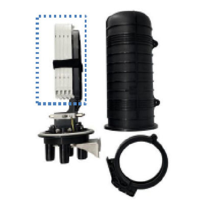 72 Cores Vertical Fiber Optic Splice Closure with IP68 Protection for Secure Cable Connections