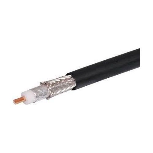 RG11 Coaxial Cable with 90% Shield Coverage PVC CM Jacket and 14AWG CCS Conductor for CATV Systems