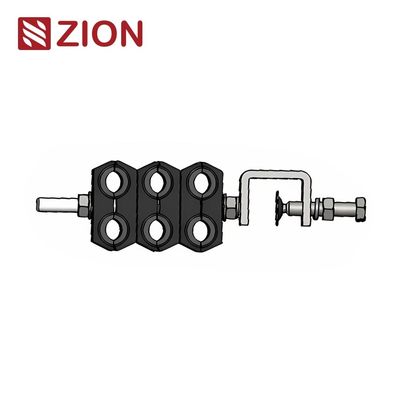 Fittings FTTH Adss Cable Feeder Clamp Acciaio inossidabile 304