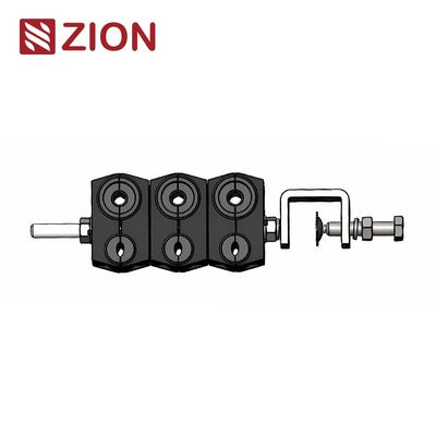 Morsetto per cavi Easy Feeder a 6 vie per cavi 3x(4.8–7)+3x(10–15)mm