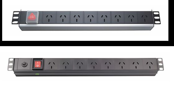 PDU Rack Standard ZION con Fattore di Forma 1U, Alloggiamento in Alluminio e Capacità di Carico di 60 kg per Data Center